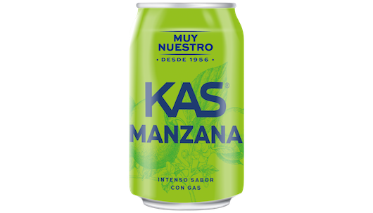 KAS es una marca de origen español, propiedad del grupo PepsiCo