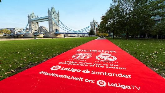 La alfombra, en Londres