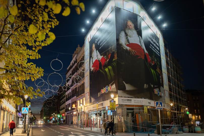 La fachada intervenida en Madrid La fachada intervenida en Madrid