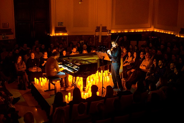 Uno de los eventos de Candlelight