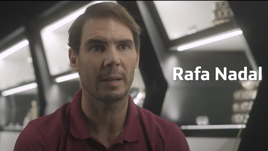 Rafa Nadal, uno de los embajadores de Telefónica 