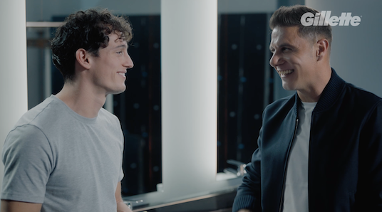 Campaña de Gillette, propiedad de Procter&Gamble Campaña de Gillette, propiedad de Procter&Gamble