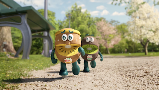 Imagen de la nueva campaña de Zespri