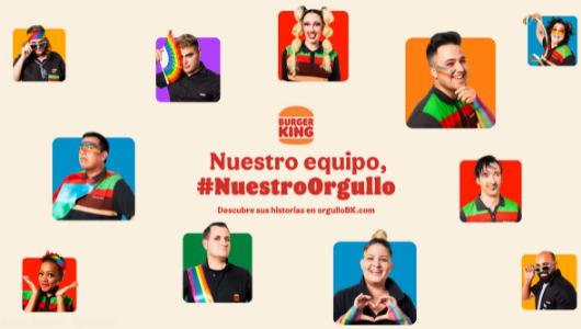 Burger King cuenta con las historias de sus empleados para visibilizar la diversidad