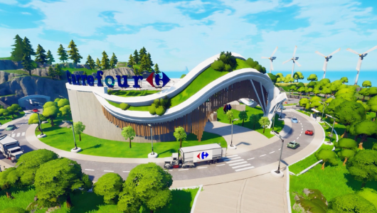 Carrefour lanza un nuevo mapa en Fortnite.