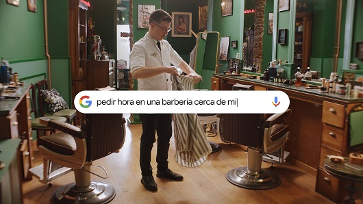 Imagen de la campaña realizada por Contrapunto BBDO y Proximity para Google