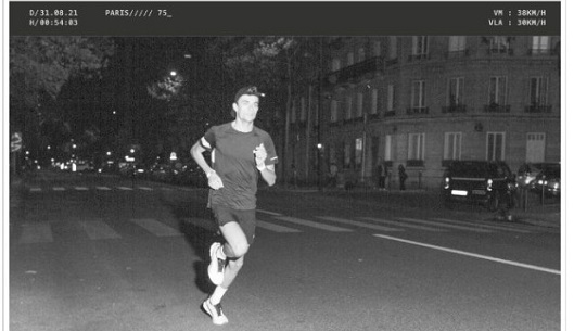 Uno de los corredores Uno de los corredores