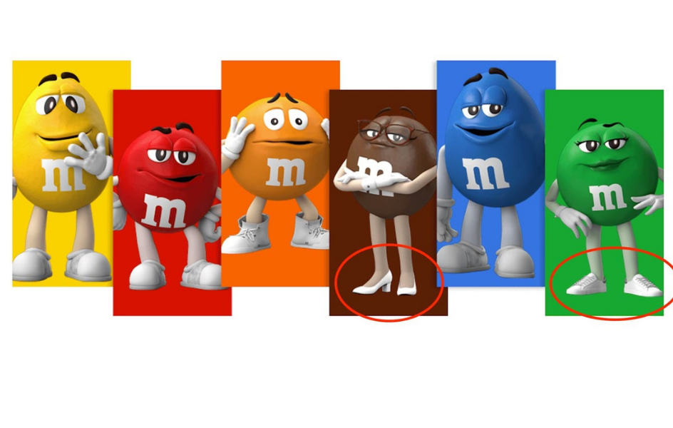 La nueva imagen de los chocolates M&Ms La nueva imagen de los chocolates M&Ms