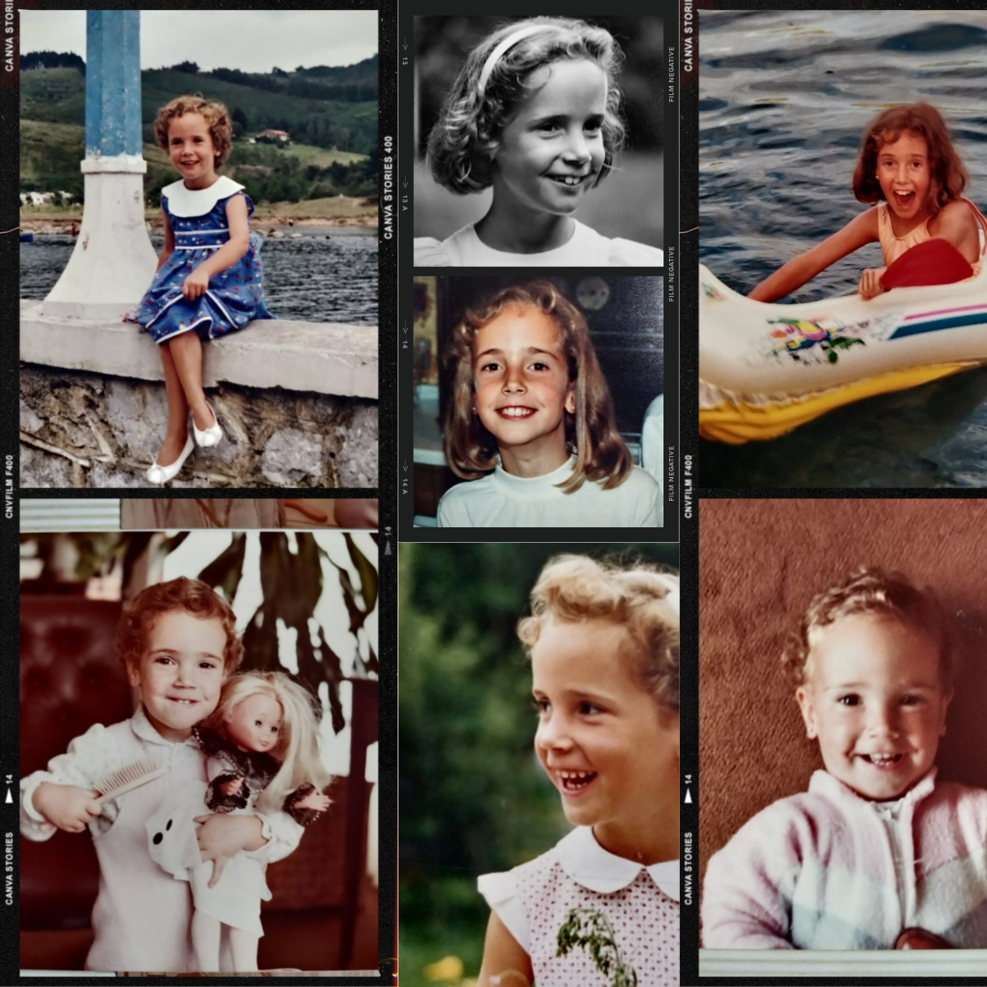 Imágenes de la infancia de Ana Rodrigo Imágenes de la infancia de Ana Rodrigo