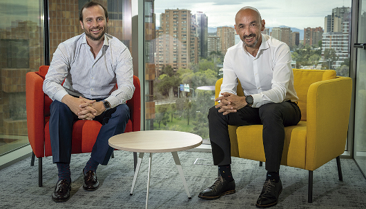 Javier Las Heras, a la izquierda, y Antonio Fernández Javier Las Heras, a la izquierda, y Antonio Fernández