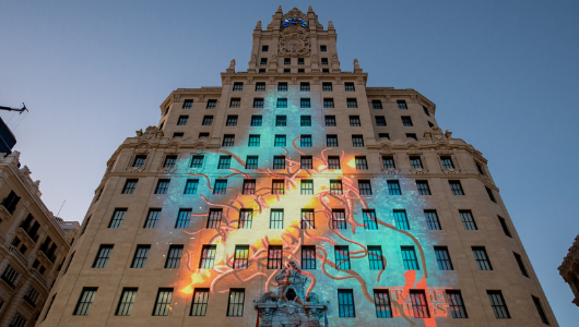 El edificio Telefónica en Madrid