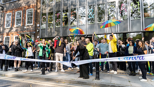 Canva acaba de inaugurar oficinas en Londres Canva acaba de inaugurar oficinas en Londres