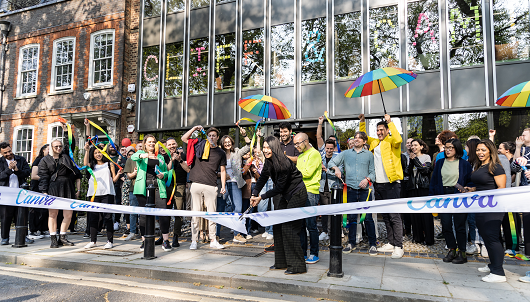 Canva acaba de inaugurar oficinas en Londres