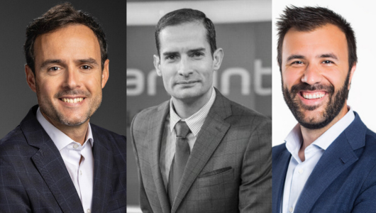 Marcos Fraga (Repsol), Gonzalo Saiz (Bankinter) y Carlos García Trillo (MediaMarkt)