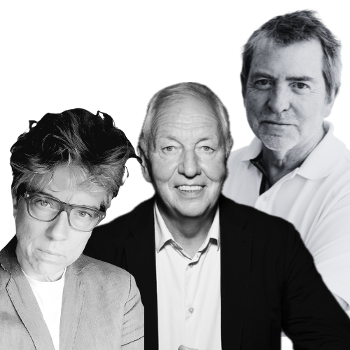Jose Maria Piera, J. D. Wallovits y David Wheldon