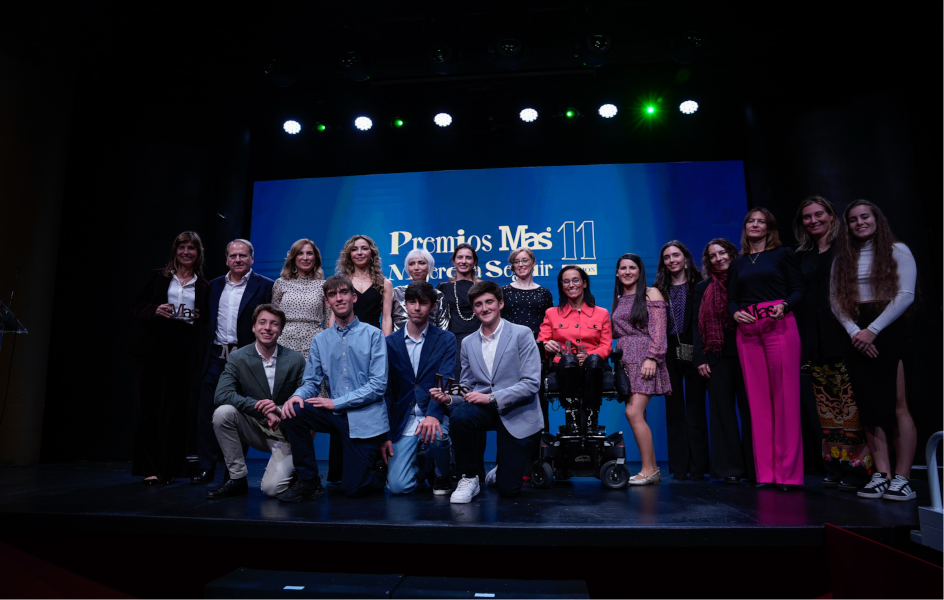 Las ganadoras de la XI edición de los Premios MAS