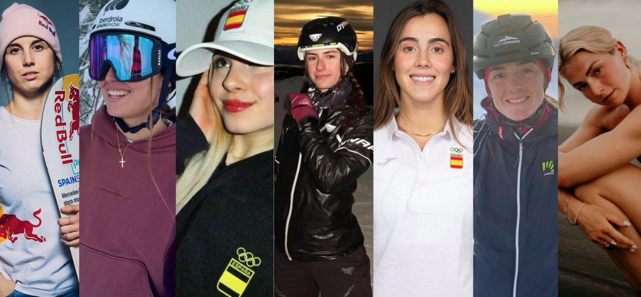 El equipo español femenino para la cita olímpica de Milano-Cortina.