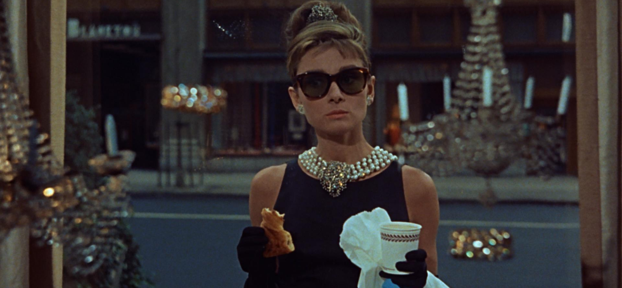 Audrey Hepburn en 'Desayuno con diamantes'.