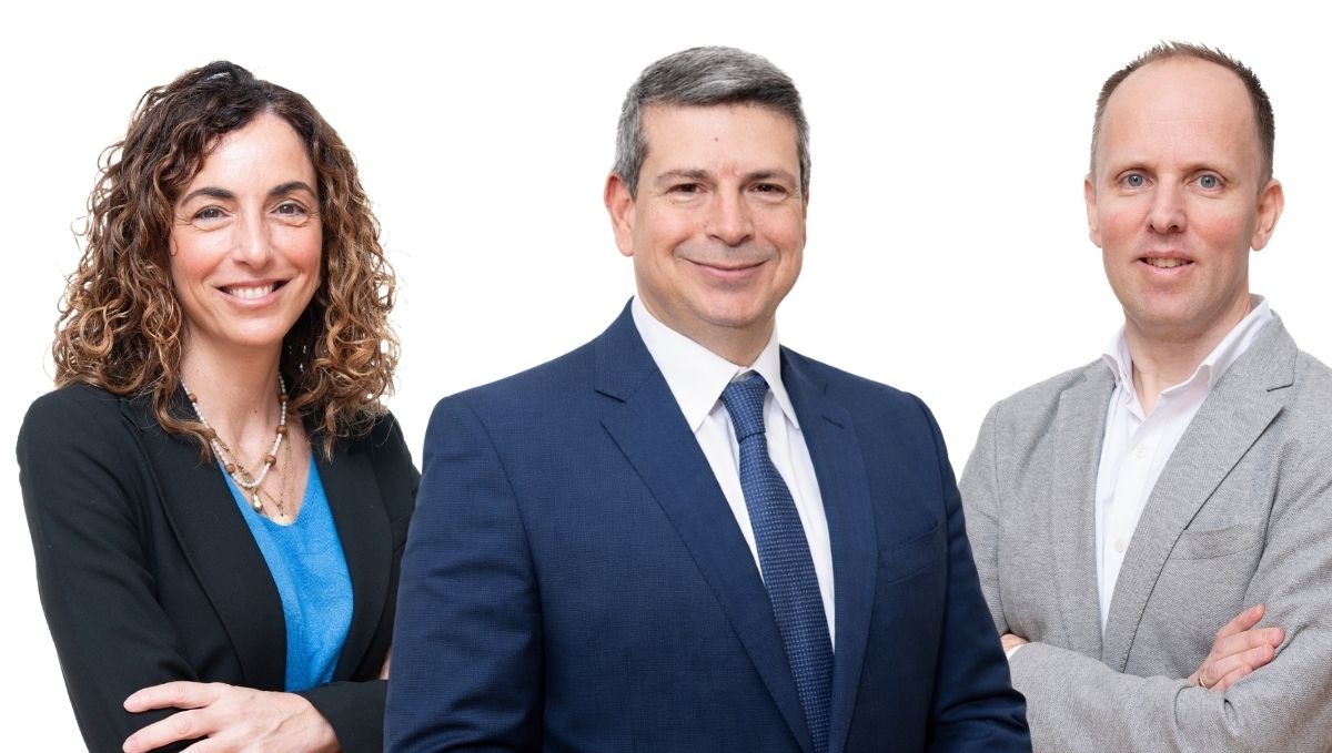 Marina López, Rodrigo Sánchez y Eric Botella.