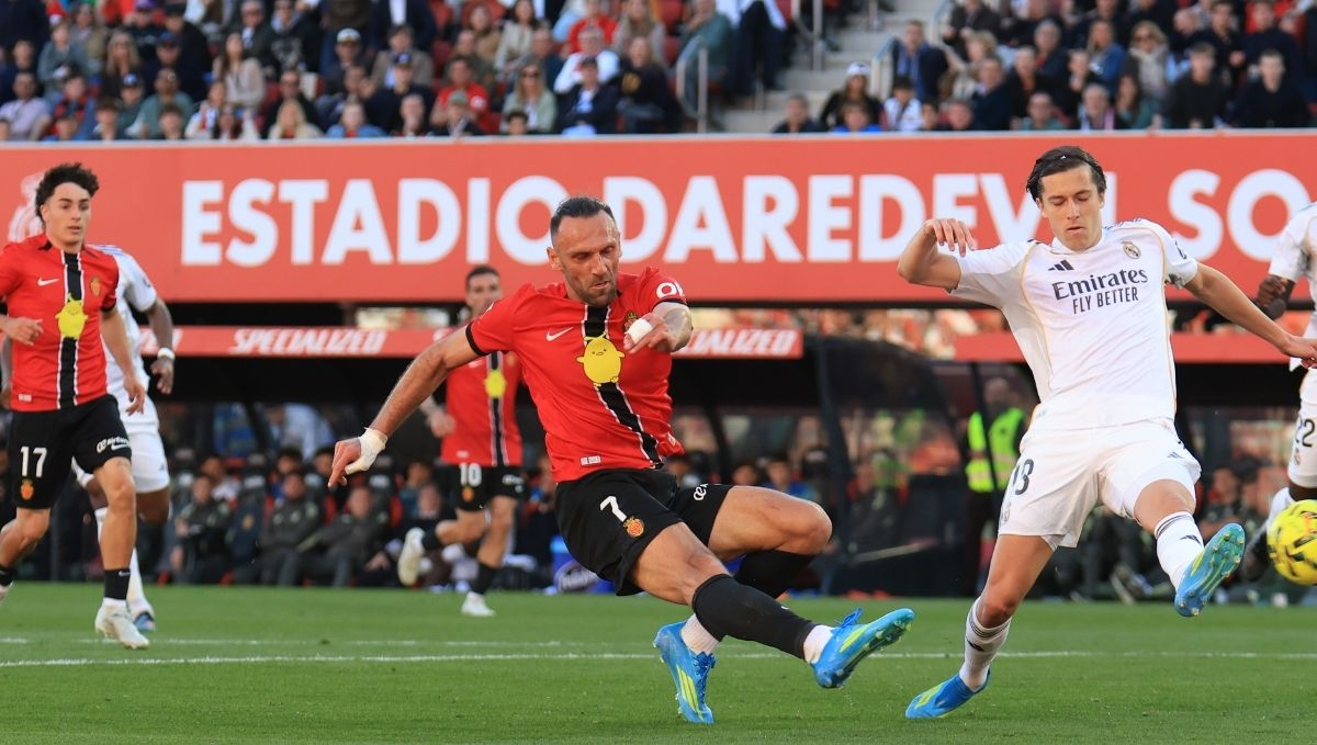 El estadio del Mallorca se rebautizó como Estadi Daredevil Son Moix para esa jornada