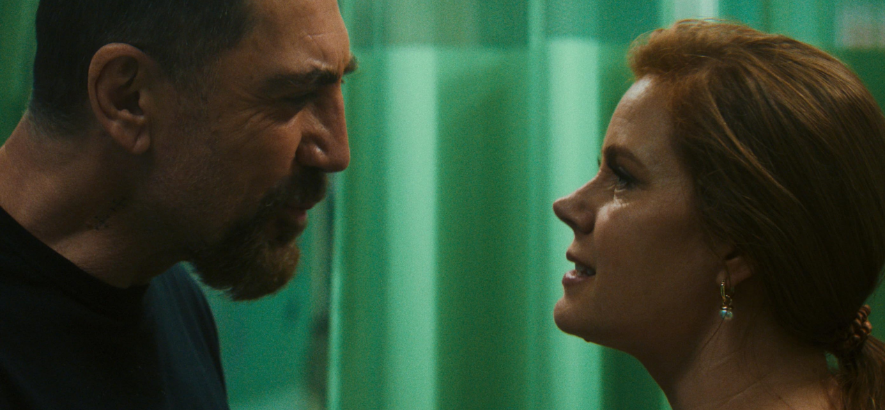 Javier Bardem y Amy Adams en 'Cape fear'. Fotos: Filmaffinity.