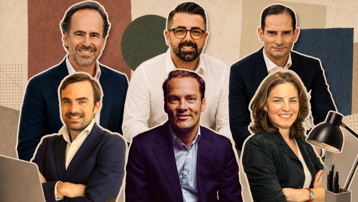 Carlos Martínez Gil (BMW), Mirko Peloso (Kiabi), Gonzalo Saiz (Unicaja), Nacho Navarro (Ikea), Gabriel Ladaria (ING) y Nathalie Picquot (N26)