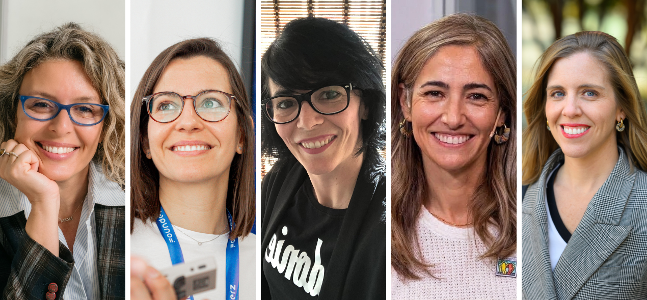 Diana Al Azem, Anna Cejudo, Ana Hernández Revuelta, Mónica Mir y Julia Sánchez Abeal.