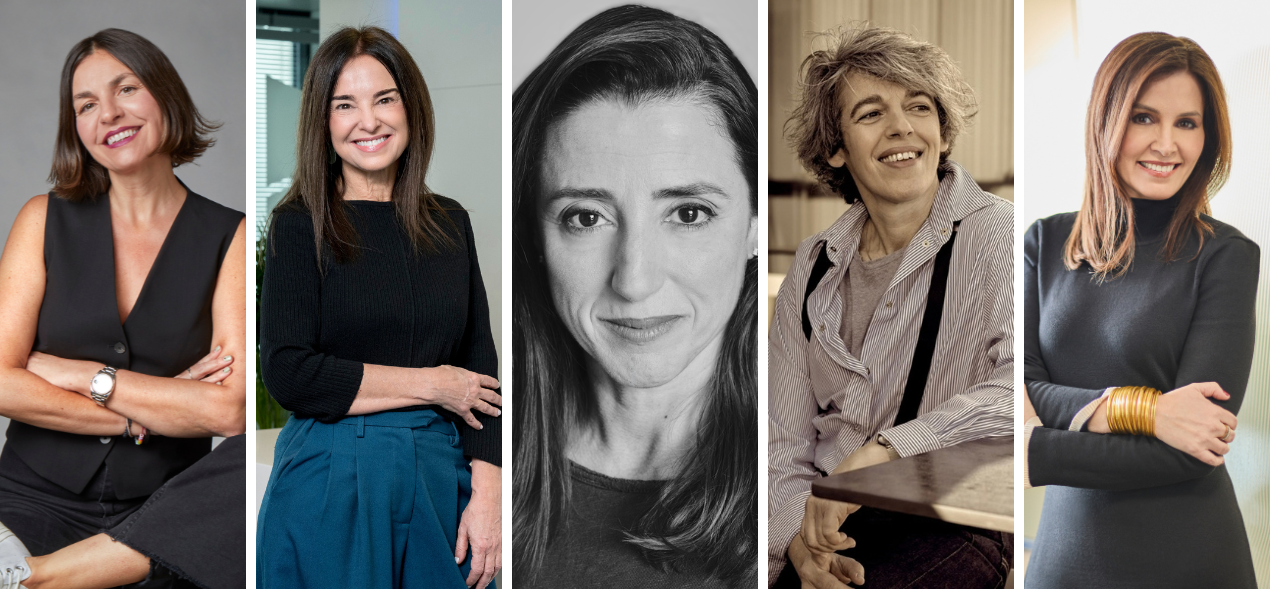Lucía Angulo, Elena Cabrero, Marta Milleiro, Vito Reig y Marta Ruiz-Cuevas.