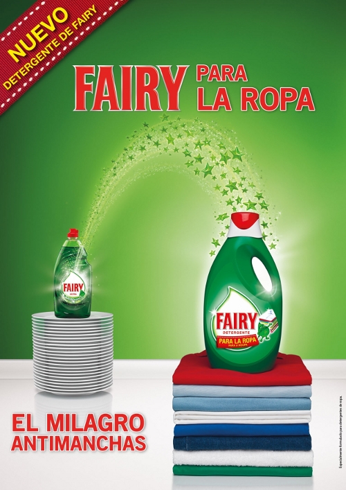 Fairy lanza un producto para la ropa inspirado en un clásico truco usado por sus | Marcas | MarketingNews