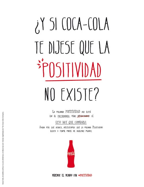 hace campaña por la “positividad” | | MarketingNews