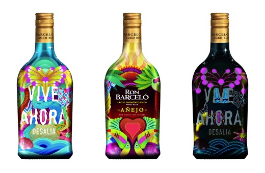 Las botellas diseñadas por Boa Mistura