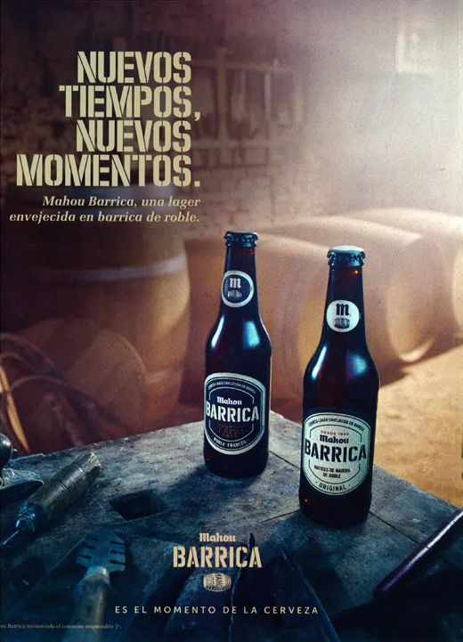 Esta campaña de Mahou la podrás oler y tocar Marcas | MarketingNews