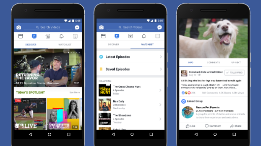 Facebook ofrece anuncios ‘in-stream’