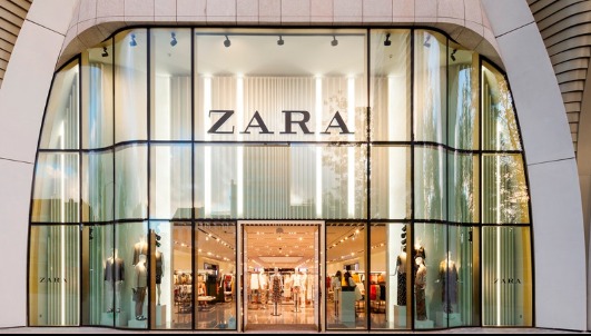 Tienda de Zara en Bruselas Tienda de Zara en Bruselas