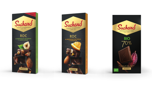 Tabletas de la marca Suchard Tabletas de la marca Suchard