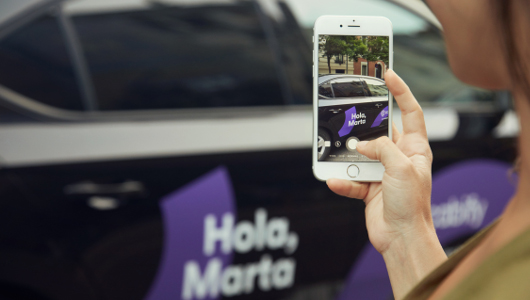 Una campaña de Cabify Una campaña de Cabify